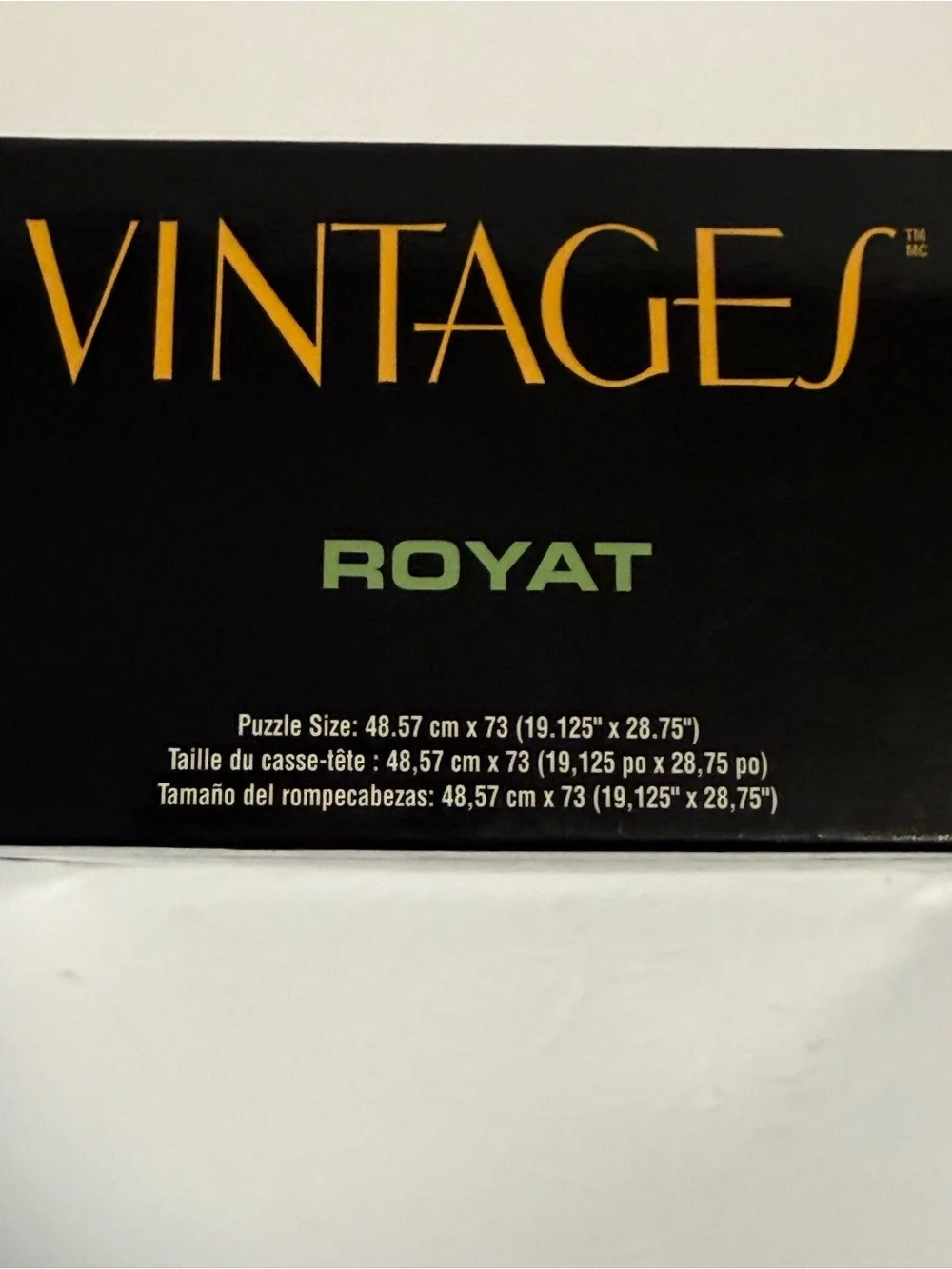 NIB 2006 Sure-Lox Vintages ROYAT 1000 Pc Jigsaw Puzzle Art Nouveau French Poster